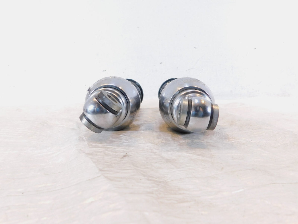 Harley Davidson Sportster 883 Custom & 1200 11" Chrome Rear Shock Absorbers