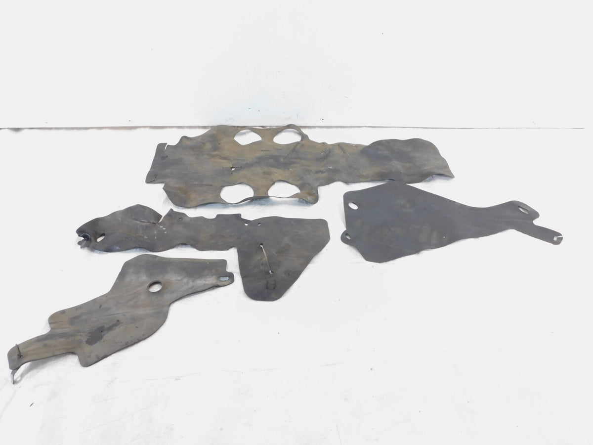 Honda ST1300 ST1300A ST1300AC ST1300P Heat Protection Shield Rubber Guard Lot - C3 Cycle