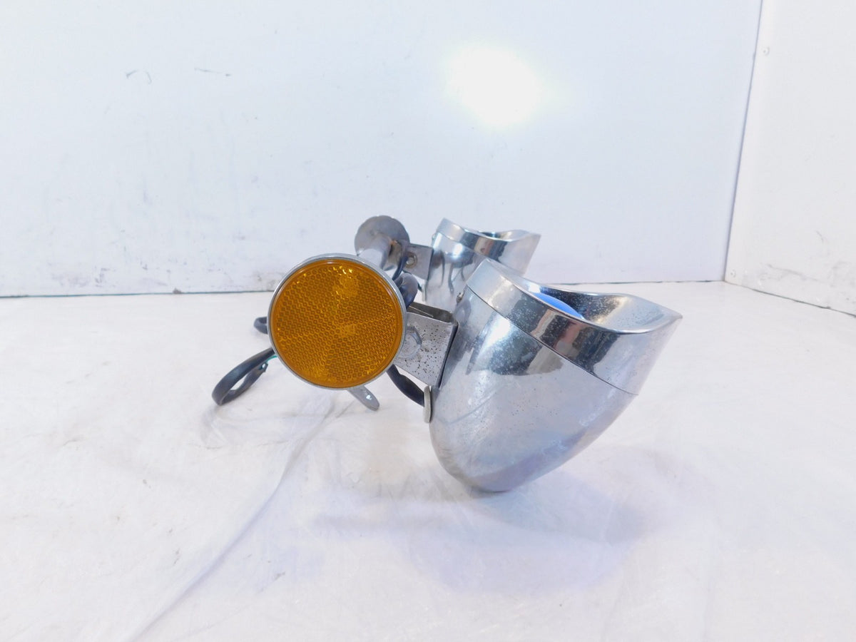Cixi Kingring Rongyao Aggressor V Jinlun 250cc Fog Side Light Lamps & Mount Bar - C3 Cycle