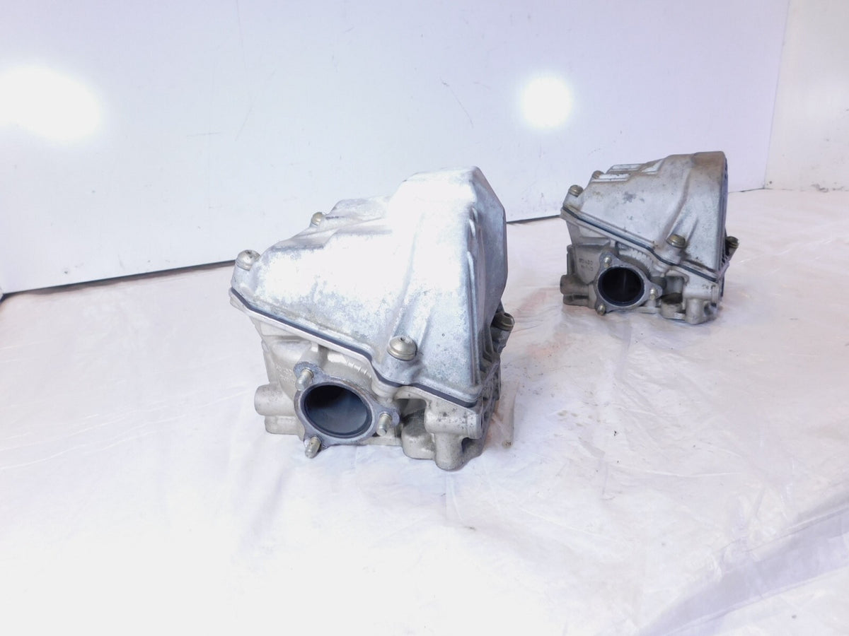 01-07 Aprilia Caponord 1000 ETV1000 Front & Rear Engine Motor Cylinder Heads - C3 Cycle