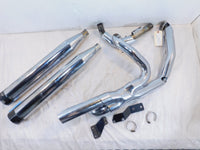 Harley Road King Street & Electra Glide Vance & Hines X Pipe & Rinehart Mufflers - C3 Cycle