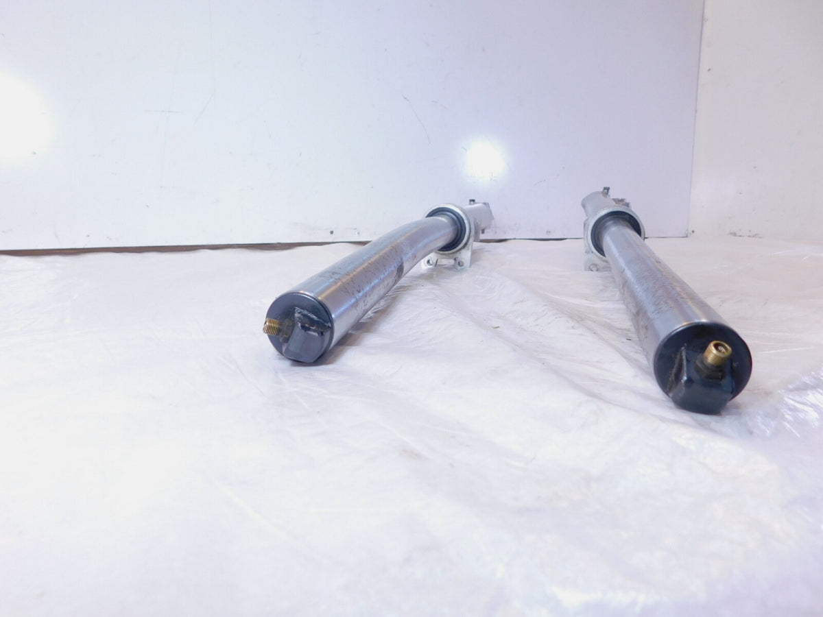 1983 83 Honda GL650 Silverwing 650 Front Wheel Suspension Fork Shocks - BENT - C3 Cycle