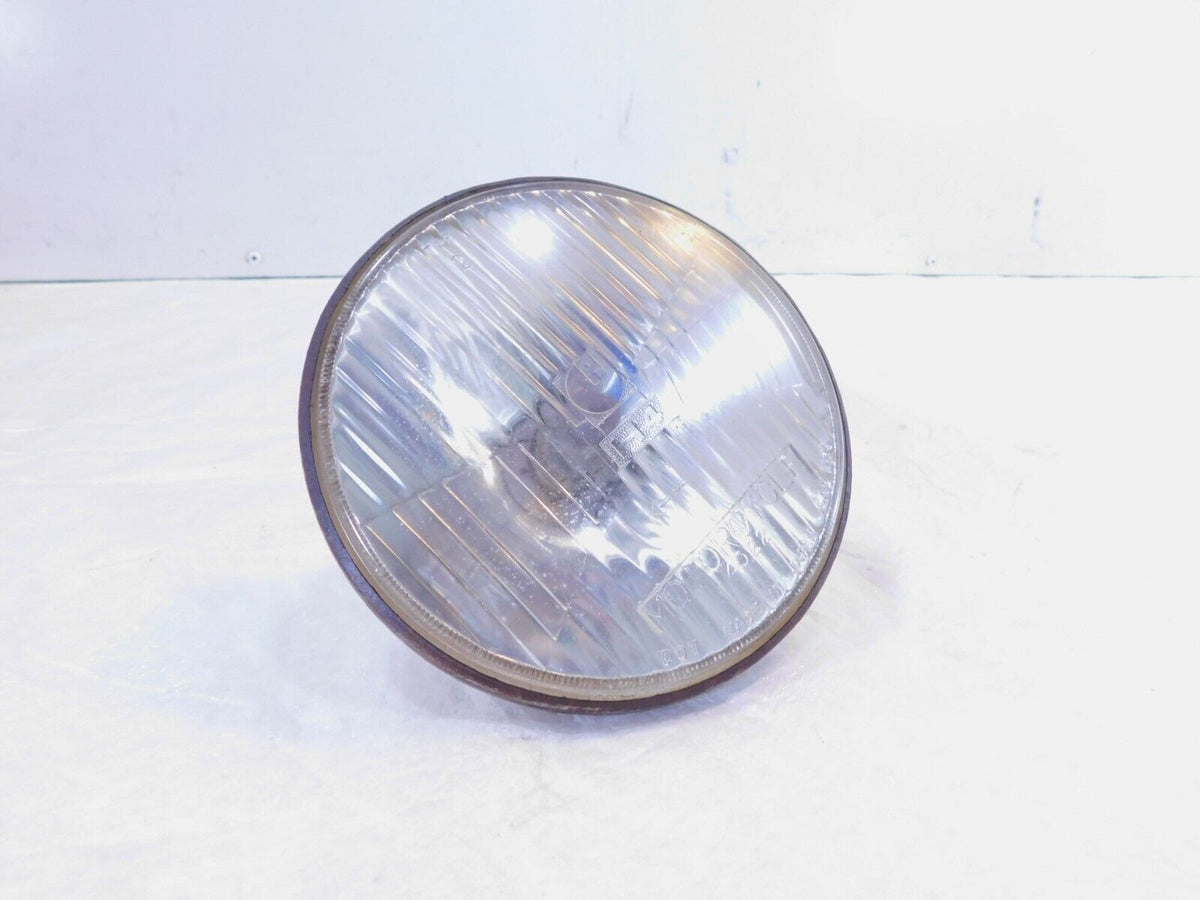 Harley Davidson Sportster Dyna Softail & FXR Front Headlight Headlamp w/ Bulb - C3 Cycle