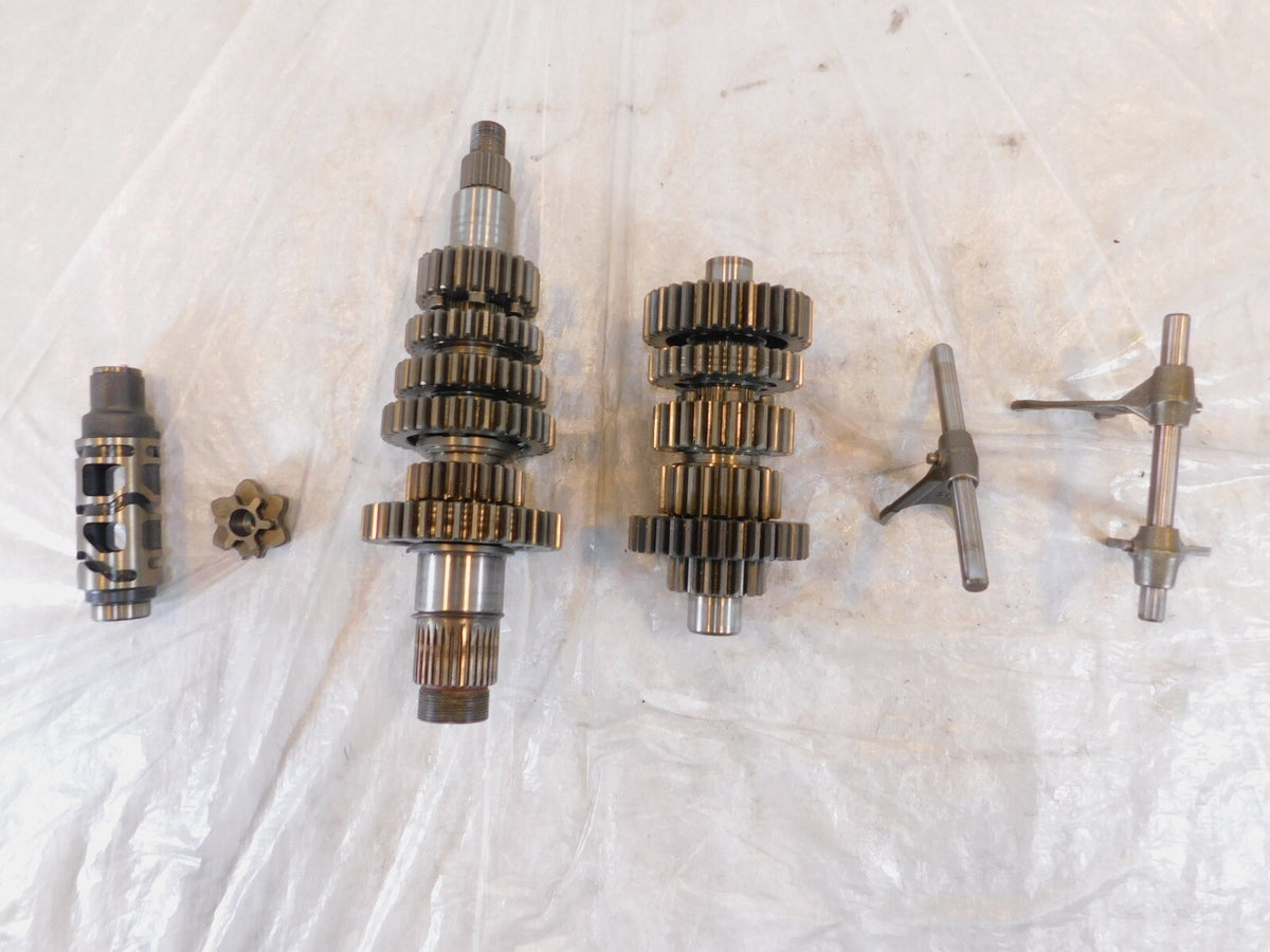 2006 & 2007 Victory Kingpin & Vegas Transmission Gears w/ Shift Forks & Drum - C3 Cycle