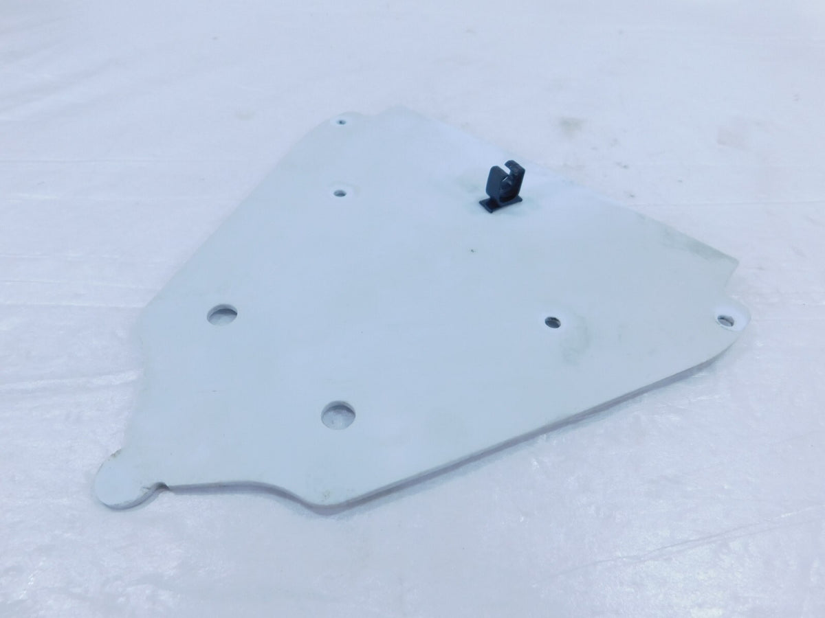 2012 Zero Motorcycle XU White Front Frame Chassis Battery Mudguard Cover Panel - C3 Cycle