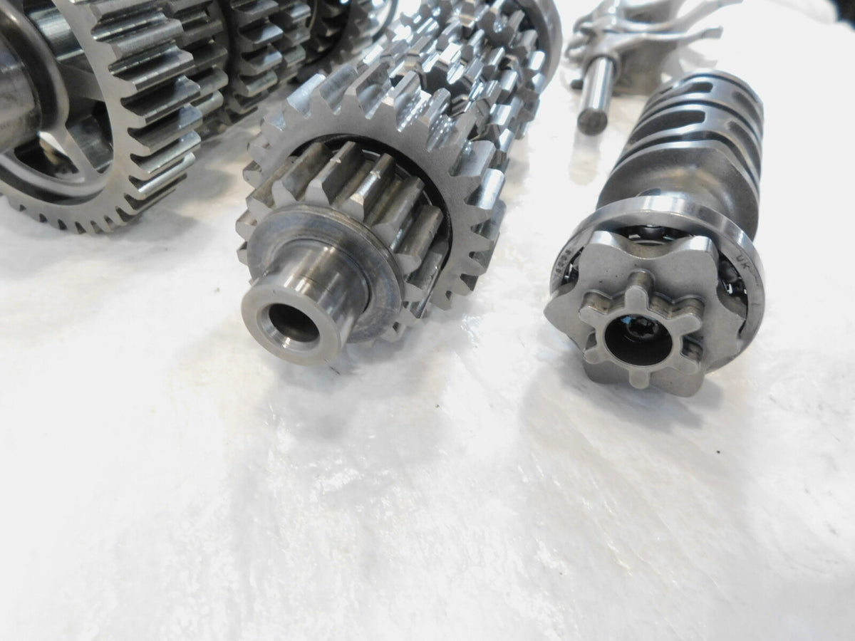 Triumph Daytona 600 TT600 Speed Four Transmission Gears & Shifter Drum w/ Forks - C3 Cycle