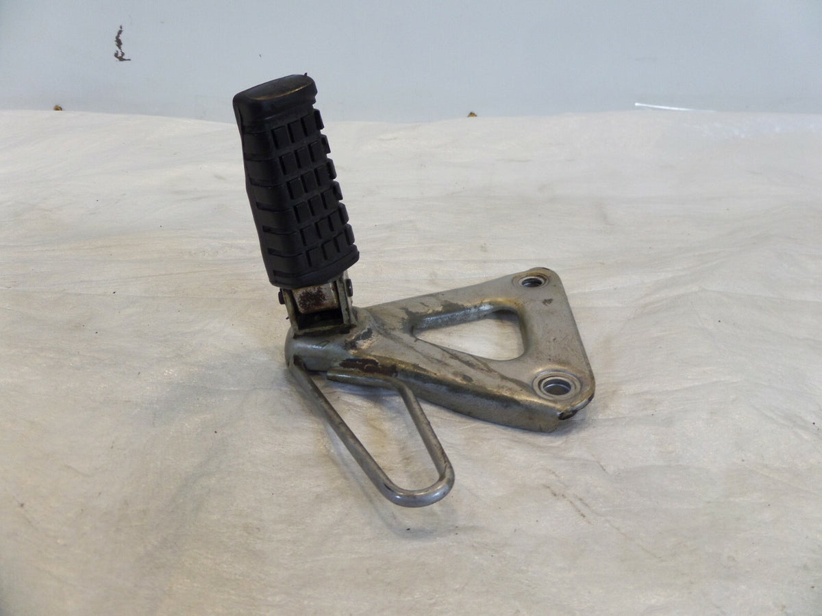 1987-2007 Kawasaki KL650 KLR650 Left Rear Passenger Footpeg Footrest & Bracket - C3 Cycle
