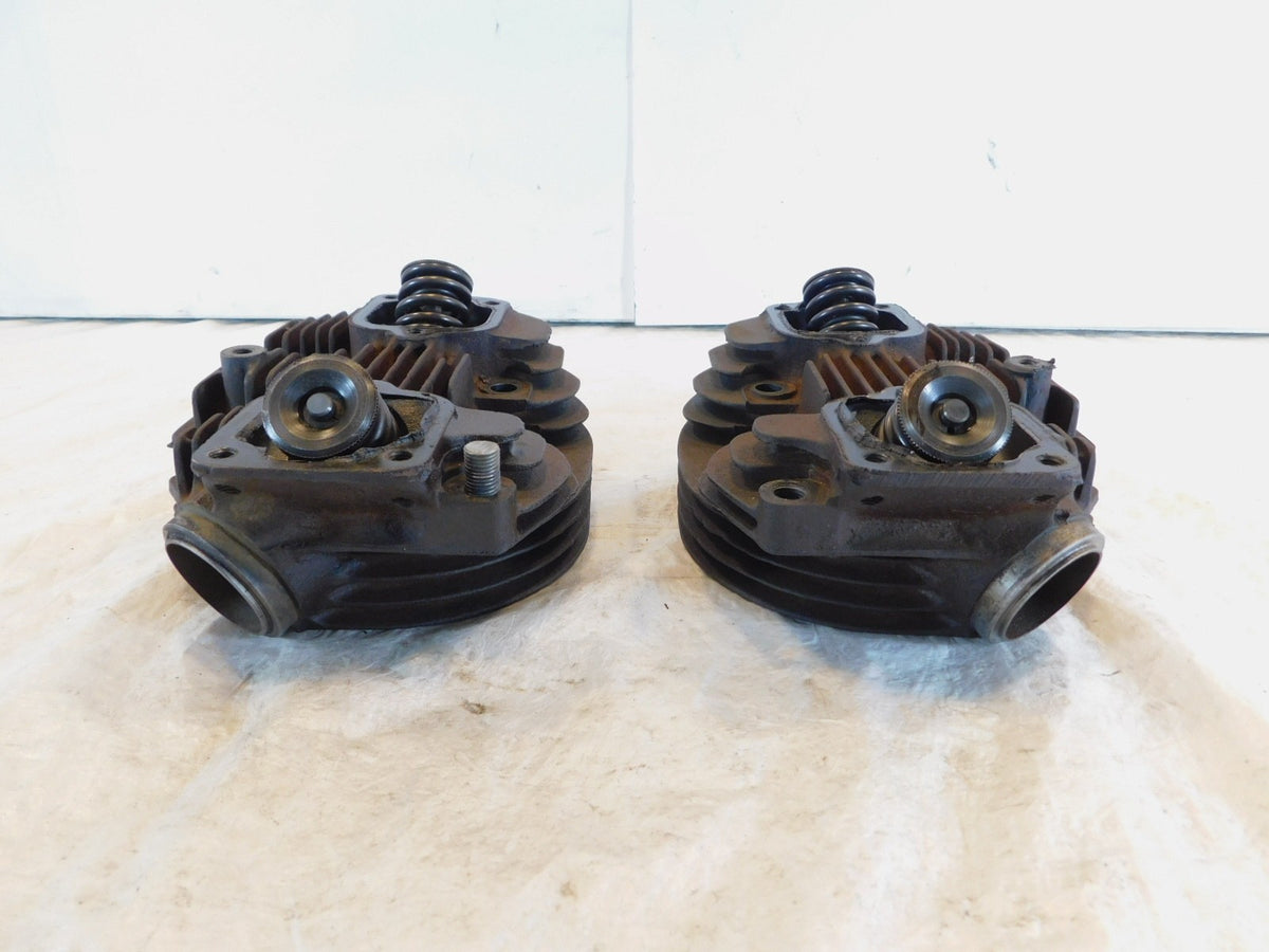 72 Harley Davidson Ironhead Sportster XLH 1000 Front & Rear Cylinders Heads - C3 Cycle