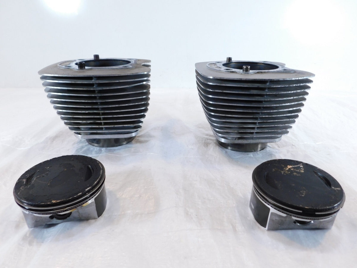 Harley Davidson Touring Dyna & Softail Twin Cam 96 Silver Cylinders & Pistons - C3 Cycle