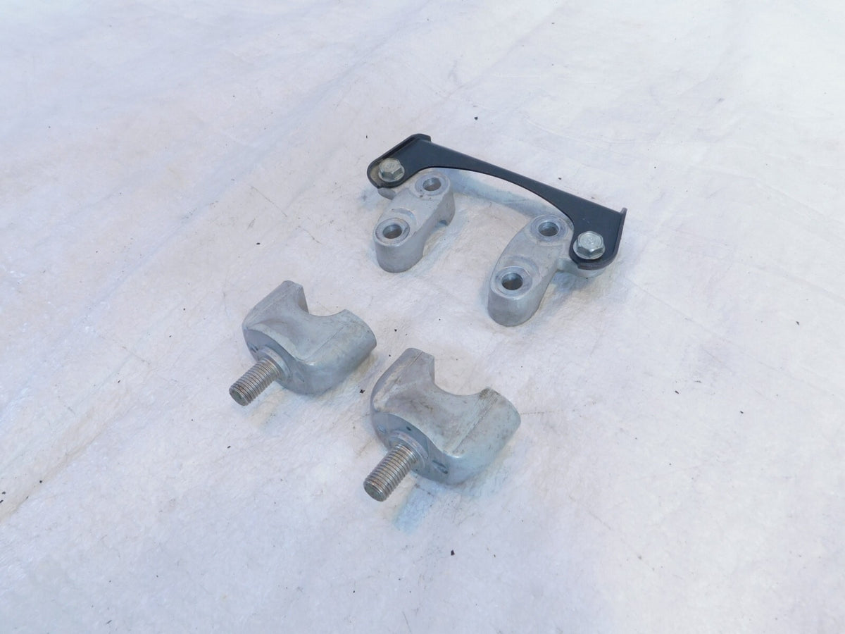 2002-2013 Honda FSC600 Silver Wing 600 Front Handlebar Riser Clamp Brackets - C3 Cycle