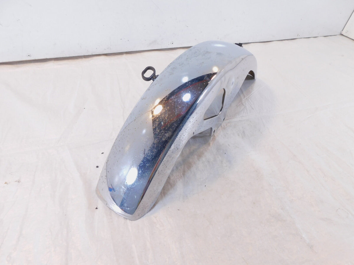 1982 82 Yamaha XJ750J Maxim 750 Chrome Front Wheel Cover Guard Fender Mud Guard - C3 Cycle