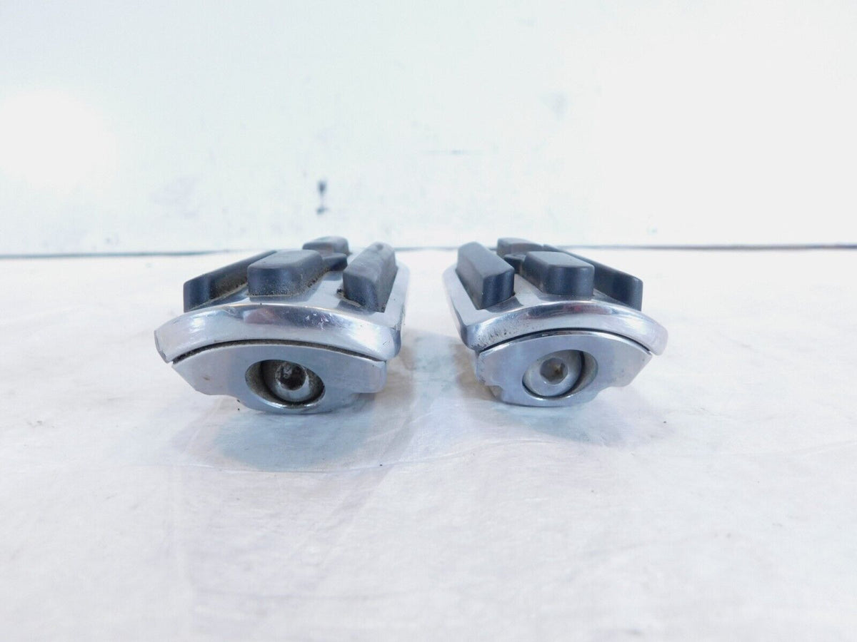 Harley Touring FXR Dyna Sportster & Softail Chrome & Rubber Footpegs Footrests