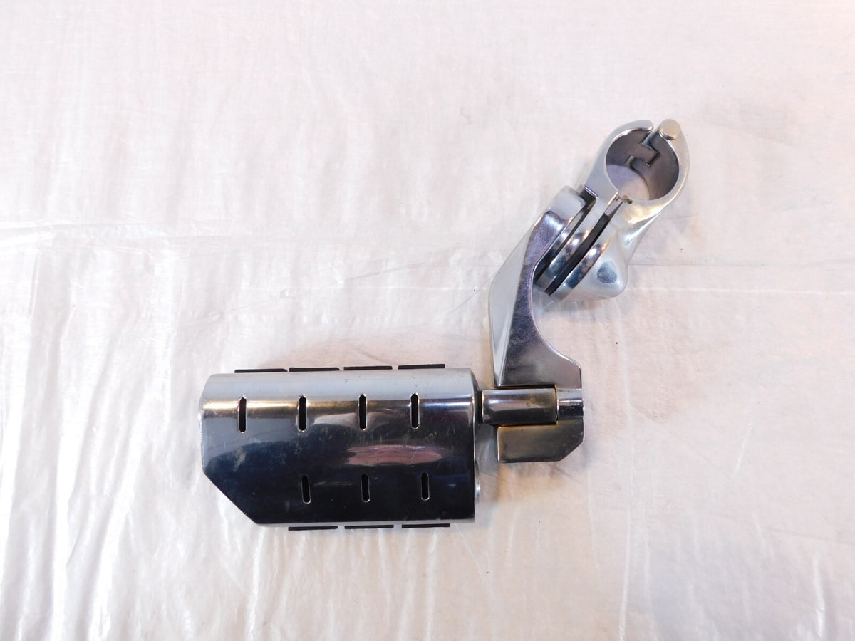 Harley Davidson FXR Dyna Sportster & Softail ISO Black Footpeg Footrest Pegs