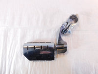Harley Davidson FXR Dyna Sportster & Softail ISO Black Footpeg Footrest Pegs