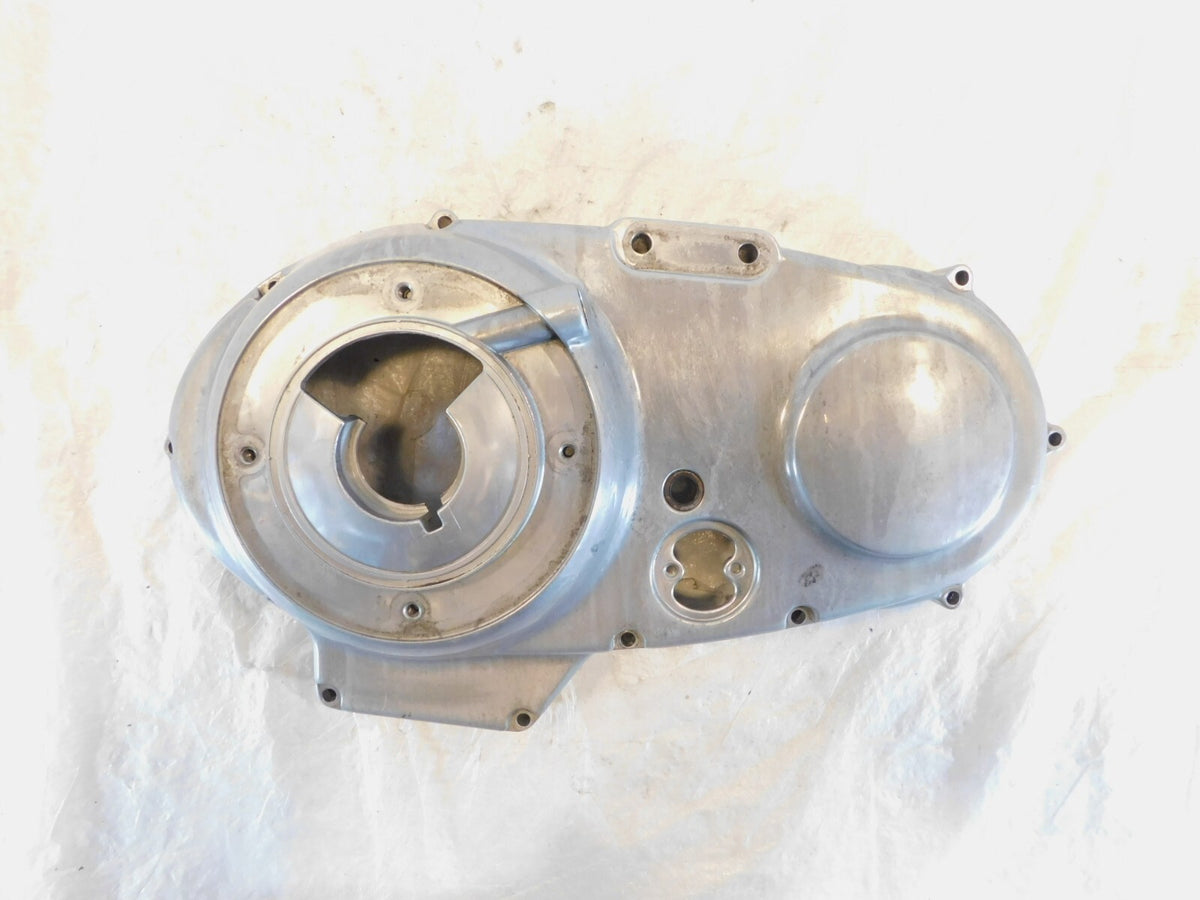 Harley Sportster 883 1200 Polished Left Engine Motor Primary Chain Cover
