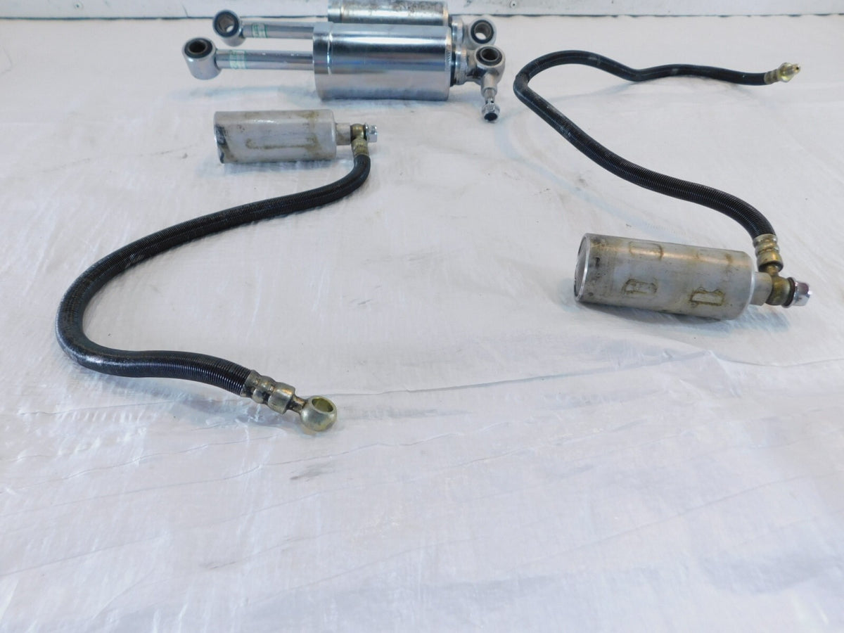 87-1988 Harley EVO Softail Heritage Classic & Custom Chrome Rear Shock Absorbers - C3 Cycle