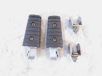 1985-95 Yamaha V-Max VMX 1200 VMX1200 Rear Left/Right Mount Brackets & Footpegs - C3 Cycle