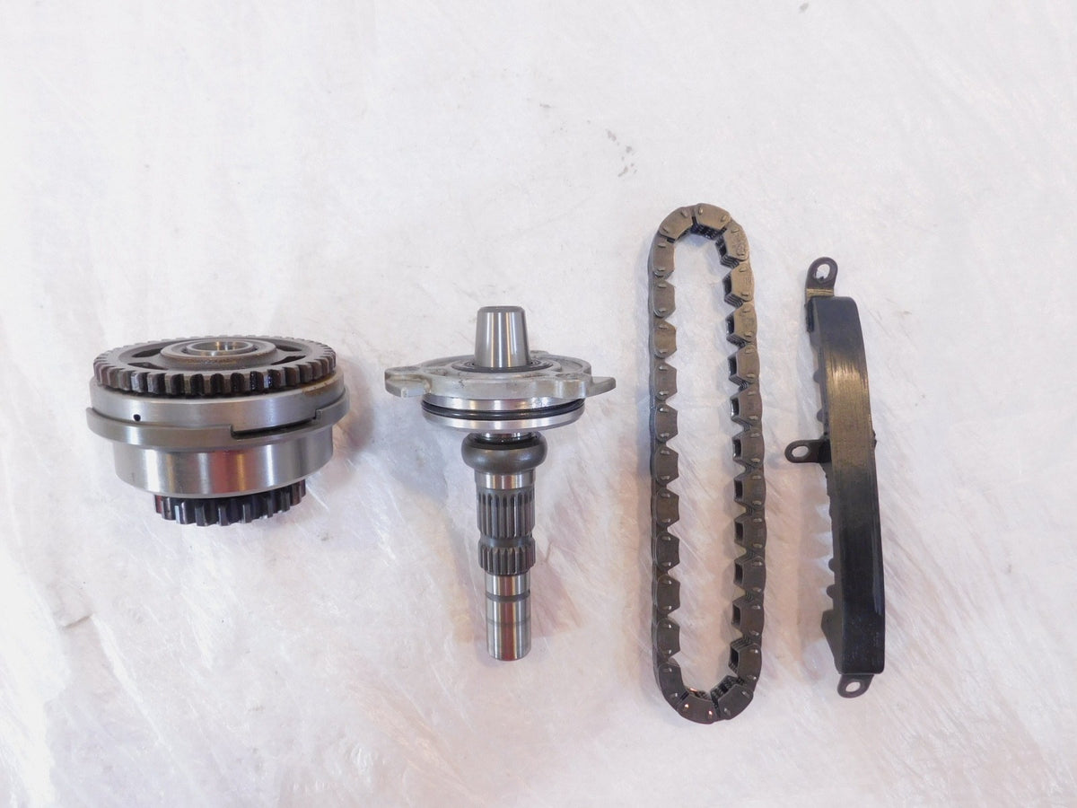 1983 83 Yamaha XJ750 Maxim 750 Engine Primary Drive Gear Chain & Starter Clutch - C3 Cycle