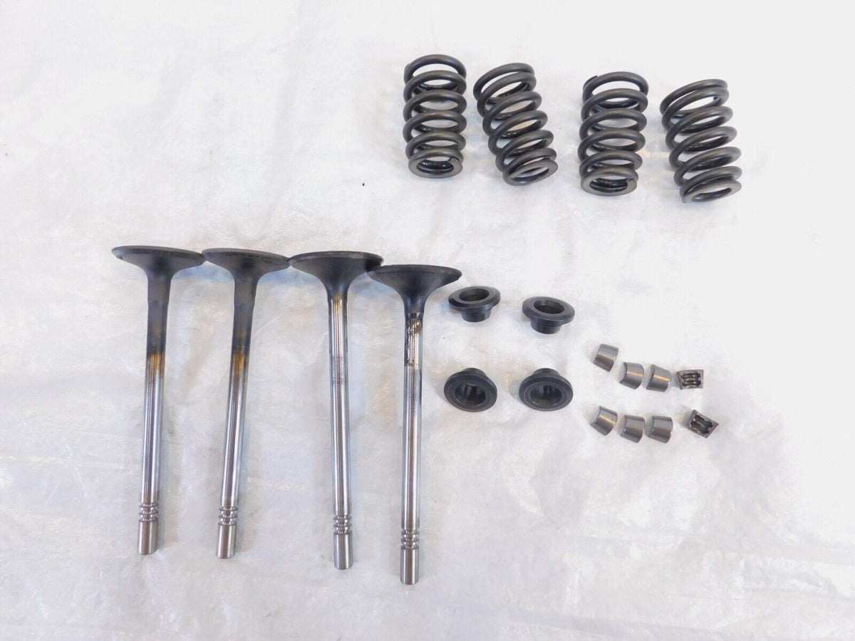 Victory Vision Kingpin & Vegas Intake/Exhast Valves w/ Springs & Retainer Seats - C3 Cycle