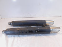 Indian Chief & Chieftain Dark Horse Left & Right Exhaust Header Pipe Mufflers - C3 Cycle