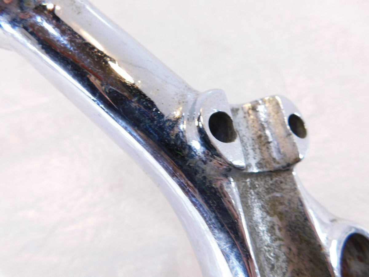 BSA Chrome Front Upper Fork Tree Bracket / Handlebar Mount P/N: 45-3052 - C3 Cycle