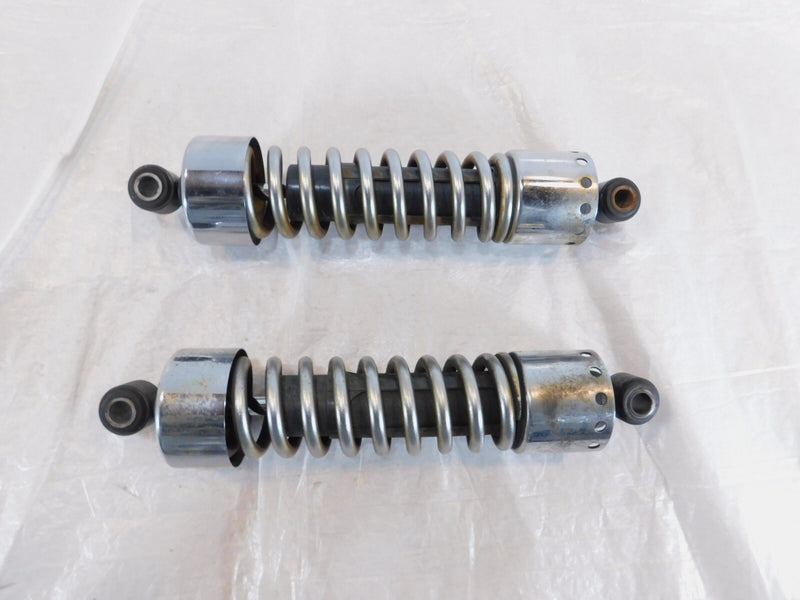 Harley Davidson Dyna Wide Glide & Street Bob Chrome Rear Shock Absorbers 12"
