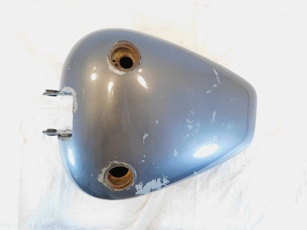 1996-2003 Harley Davidson Sportster 883 & 1200 Large Silver Petrol Fuel Gas Tank - C3 Cycle