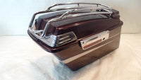 Harley Davidson Touring Road King Street & Electra Glide Maroon Left Saddlebag - C3 Cycle