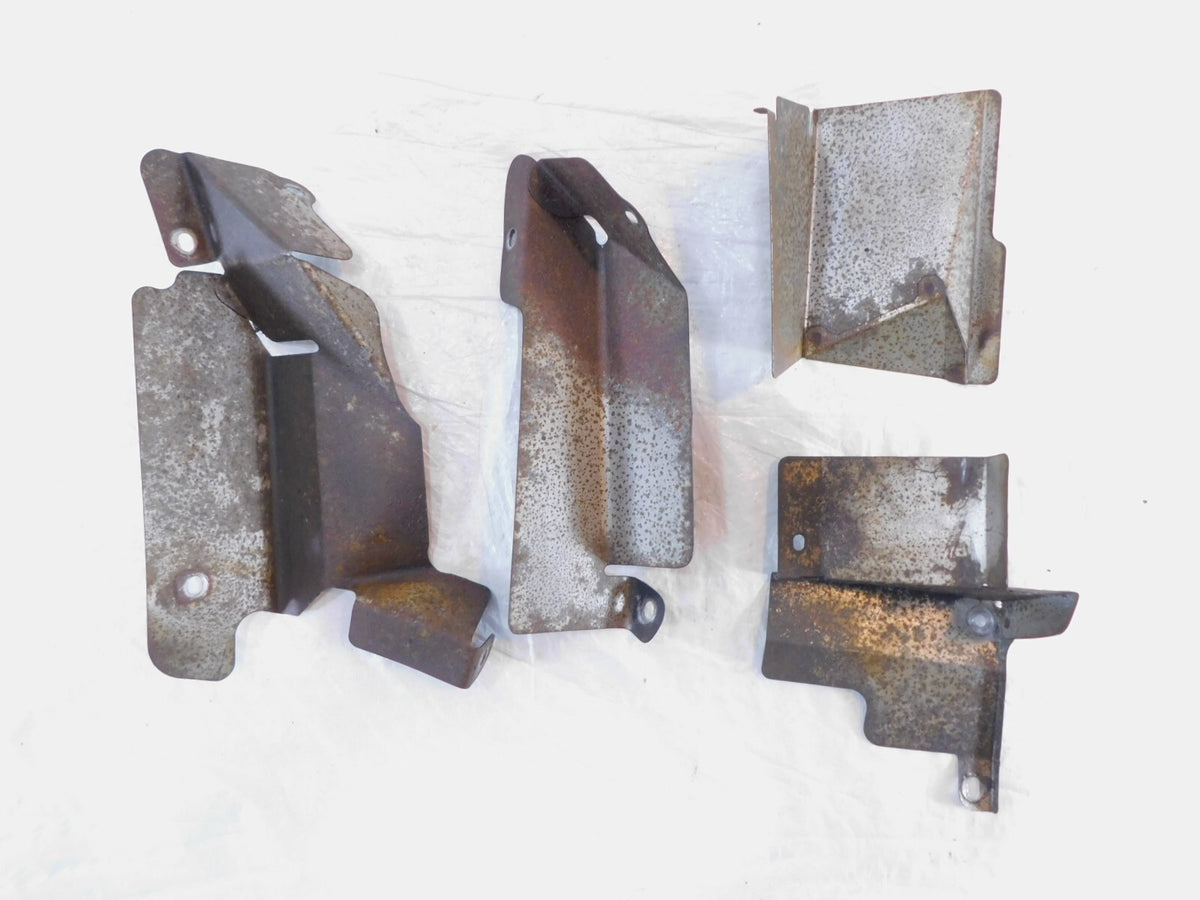 1988-2000 Honda GL1500 Goldwing 1500 Heat Shield Chamber Protector Guard Plates - C3 Cycle