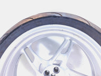 BMW R1100S R1150R R1150RS R1150RT Silver Rear Wheel Rim w/ Tire - 5x17" - C3 Cycle