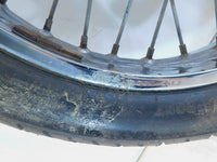 1986-2016 Suzuki Savage 650 LS650 Boulevard S40 Spoked Front Wheel Rim & Rotor - C3 Cycle