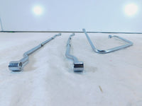 2002 & 2003 Indian Gilroy Scout & Spirit Chrome Saddlebag Guard Mount Brackets - C3 Cycle