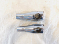 54-73 Harley Davidson Ironhead Sportster 900 1000 Handlebar Riser Mount Brackets - C3 Cycle