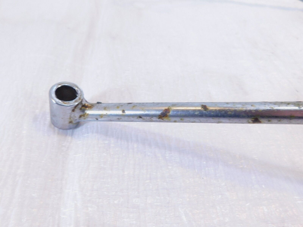 1986-1990 Harley Davidson Sportster 883 1200 Chrome Saddlebag Guard Rail Bars - C3 Cycle
