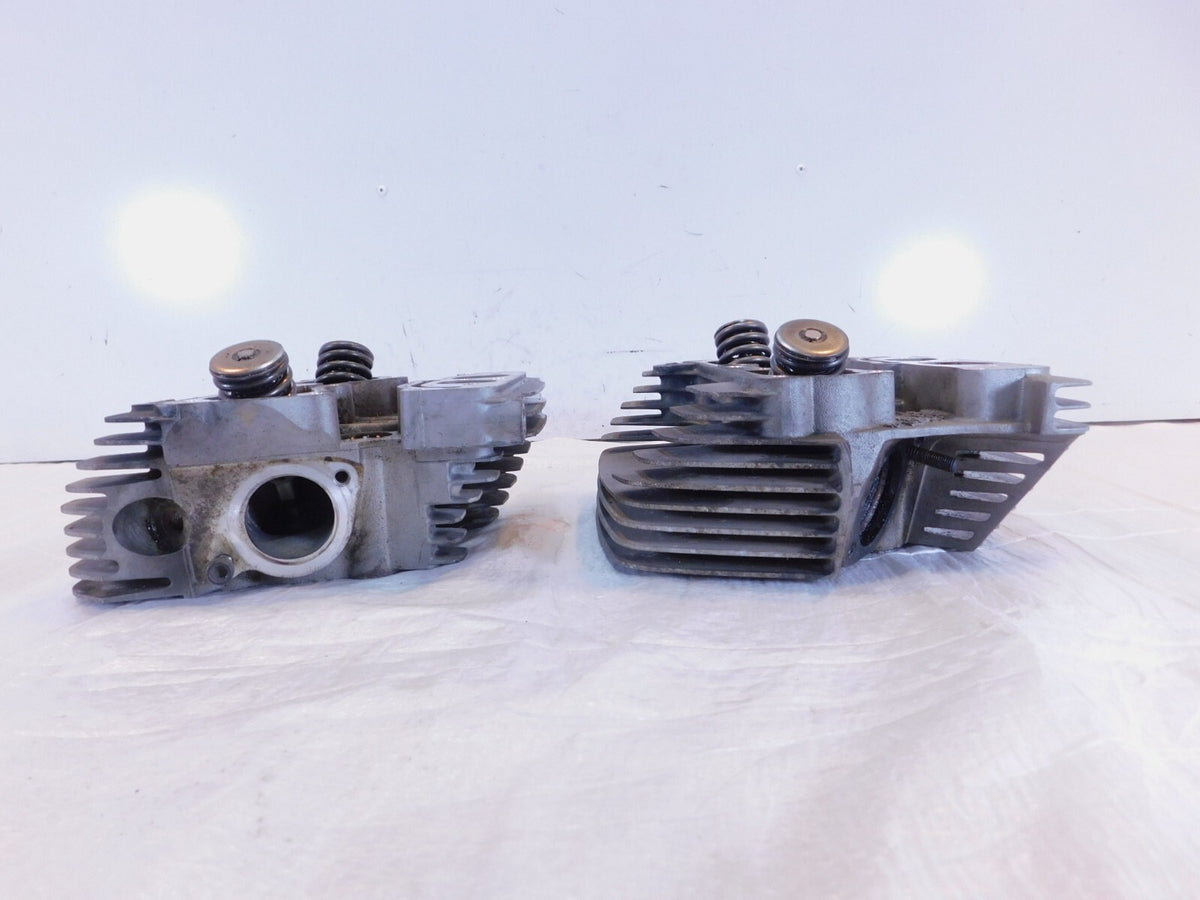 Harley Davidson Touring Softail & Dyna Silver Cylinder Heads & Valves w/ Springs - C3 Cycle
