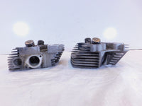 Harley Davidson Touring Softail & Dyna Silver Cylinder Heads & Valves w/ Springs - C3 Cycle