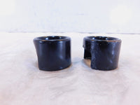 Harley Davidson Sportster 883 & 1200 Black Rear Shock Absorber Top Bolt Covers - C3 Cycle