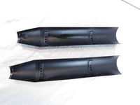 Harley Davidson Softail Low Rider Street Bob Exhaust Muffler Head Shield Covers - C3 Cycle