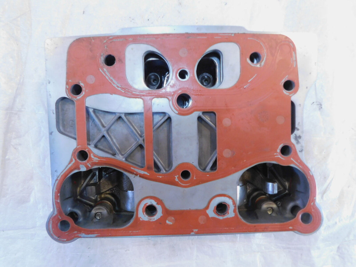 1 Harley Polished Twin Cam Touring Dyna Softail Cylinder Head Rocker Box & Arms - C3 Cycle