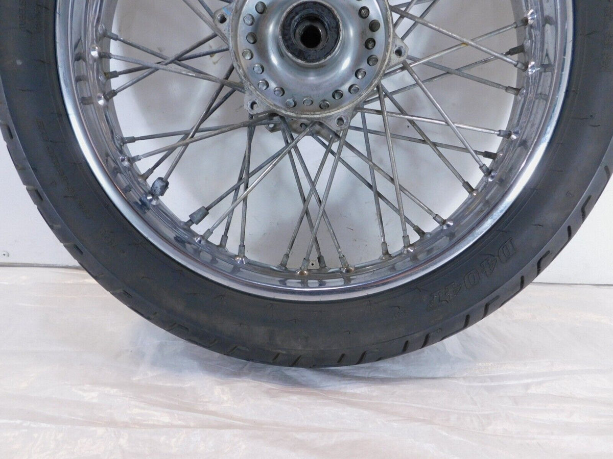 1999-2009 Yamaha V-Star 1100 XVS1100 Custom Laced Spoked Front Wheel - Bent - C3 Cycle