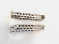 Harley Davidson FXR Dyna Sportster & Softail Silencer Style Footpegs Footrests - C3 Cycle