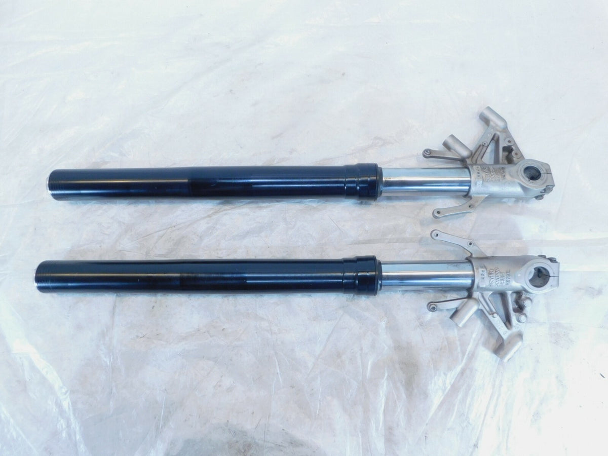 2007-2013 Aprilia Mana 850 & GT Black Front Wheel Fork Shock Leg Tubes - 893380 - C3 Cycle