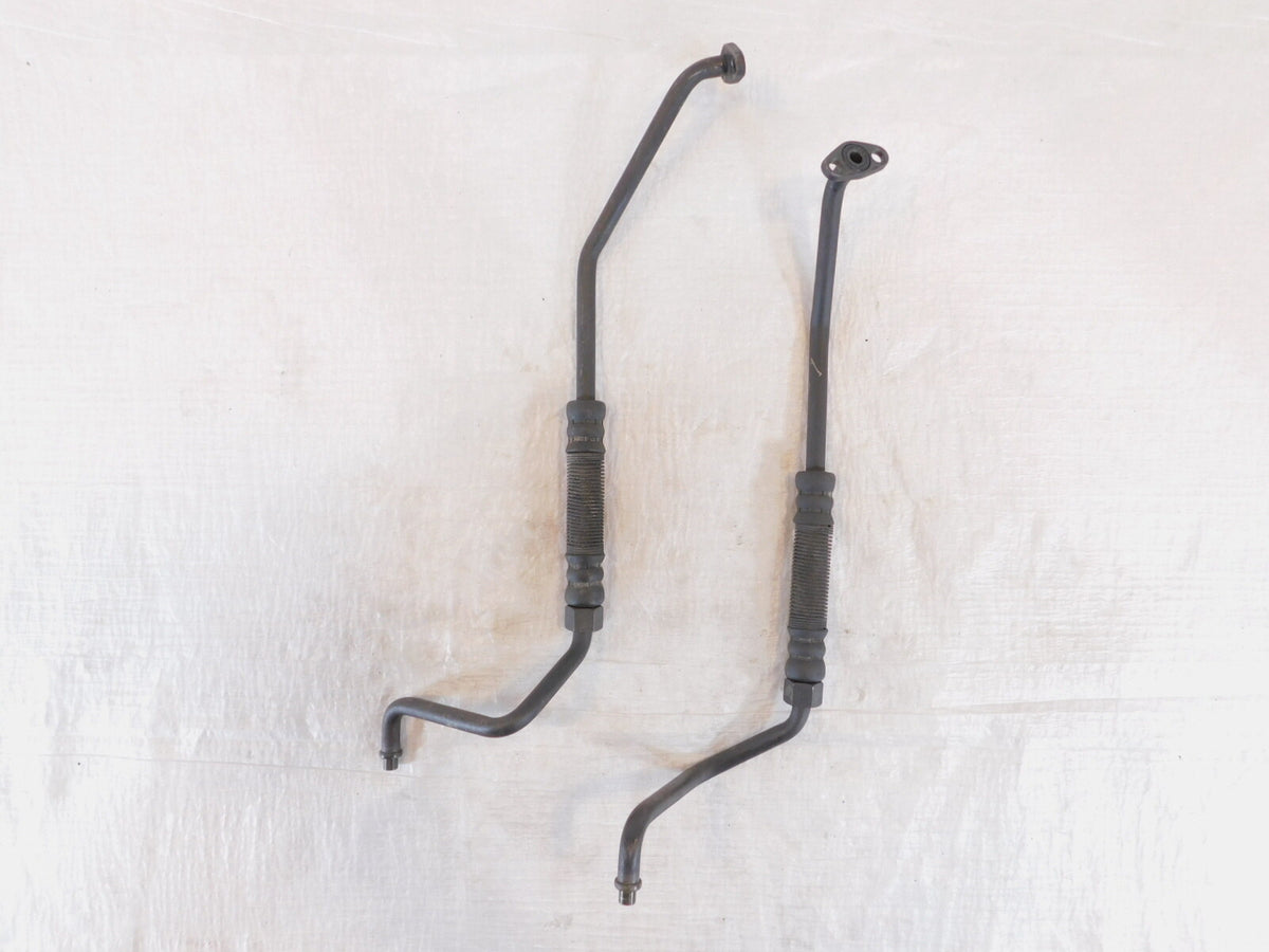 2000-2005 Kawasaki ZR-750 ZR-7S Engine Motor Oil Cooler Inlet/Outlet Hose Pipes - C3 Cycle