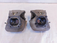 Harley Davidson Touring Softail & Dyna Silver Cylinder Heads & Valves w/ Springs - C3 Cycle
