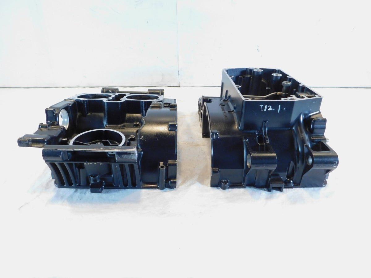 1994-2009 Kawasaki Ninja 500 & 500R Black Engine Motor Crank Cases Crankcase - C3 Cycle