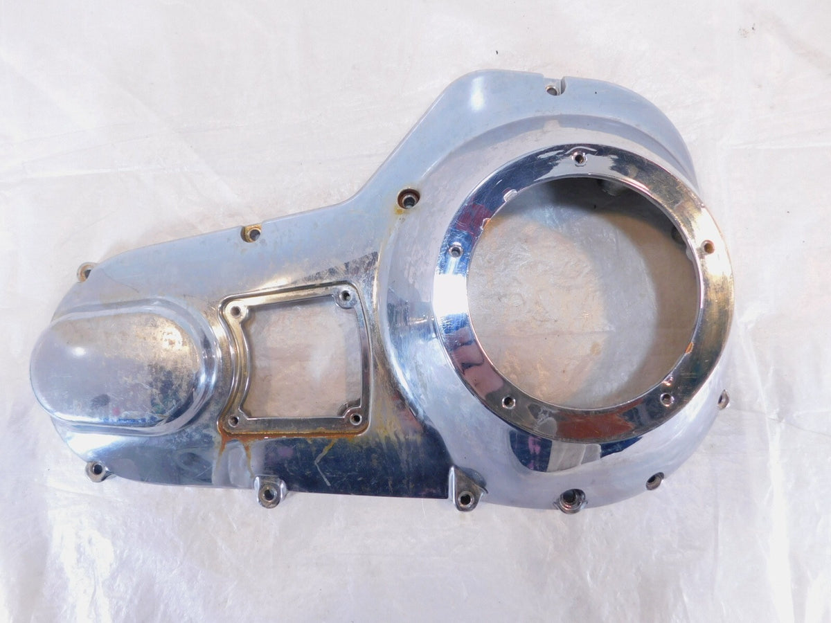 Harley Davidson Road King & Electra Glide Chrome Left Engine Motor Clutch Cover