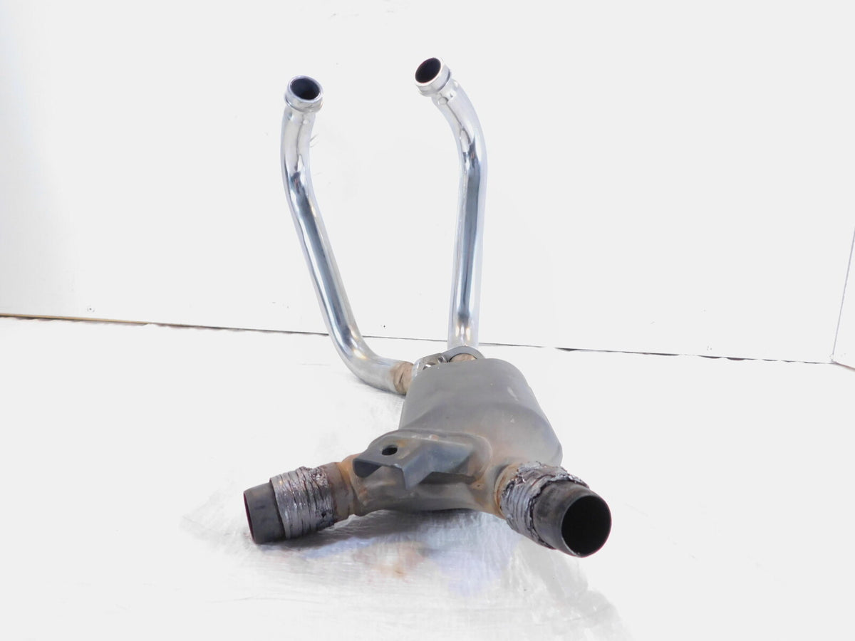 Suzuki GW250 Inazuma 250 L3 L4 L5 L7 Front Exhaust Muffler Intake Header Pipes - C3 Cycle