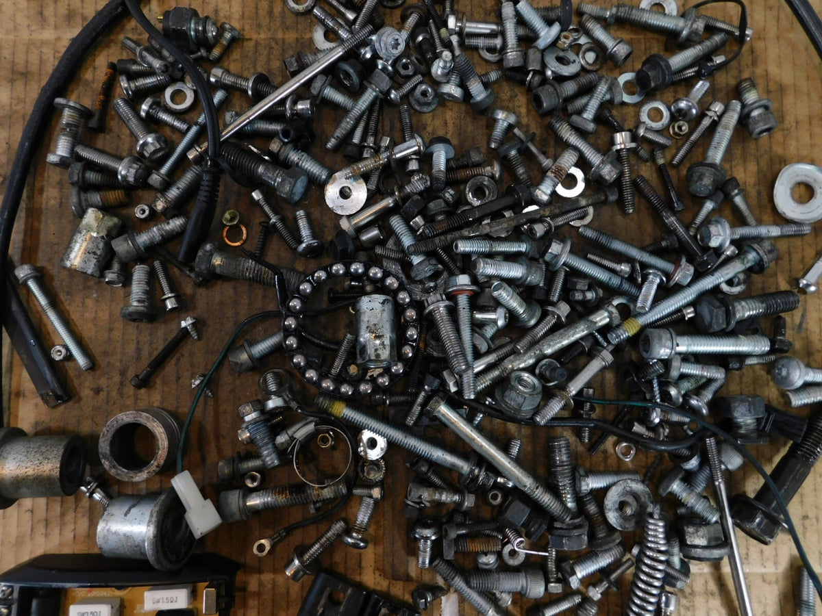 09-13 Harley Davidson Touring Road King & Electra Glide Nuts Bolts Parts Box Lot - C3 Cycle