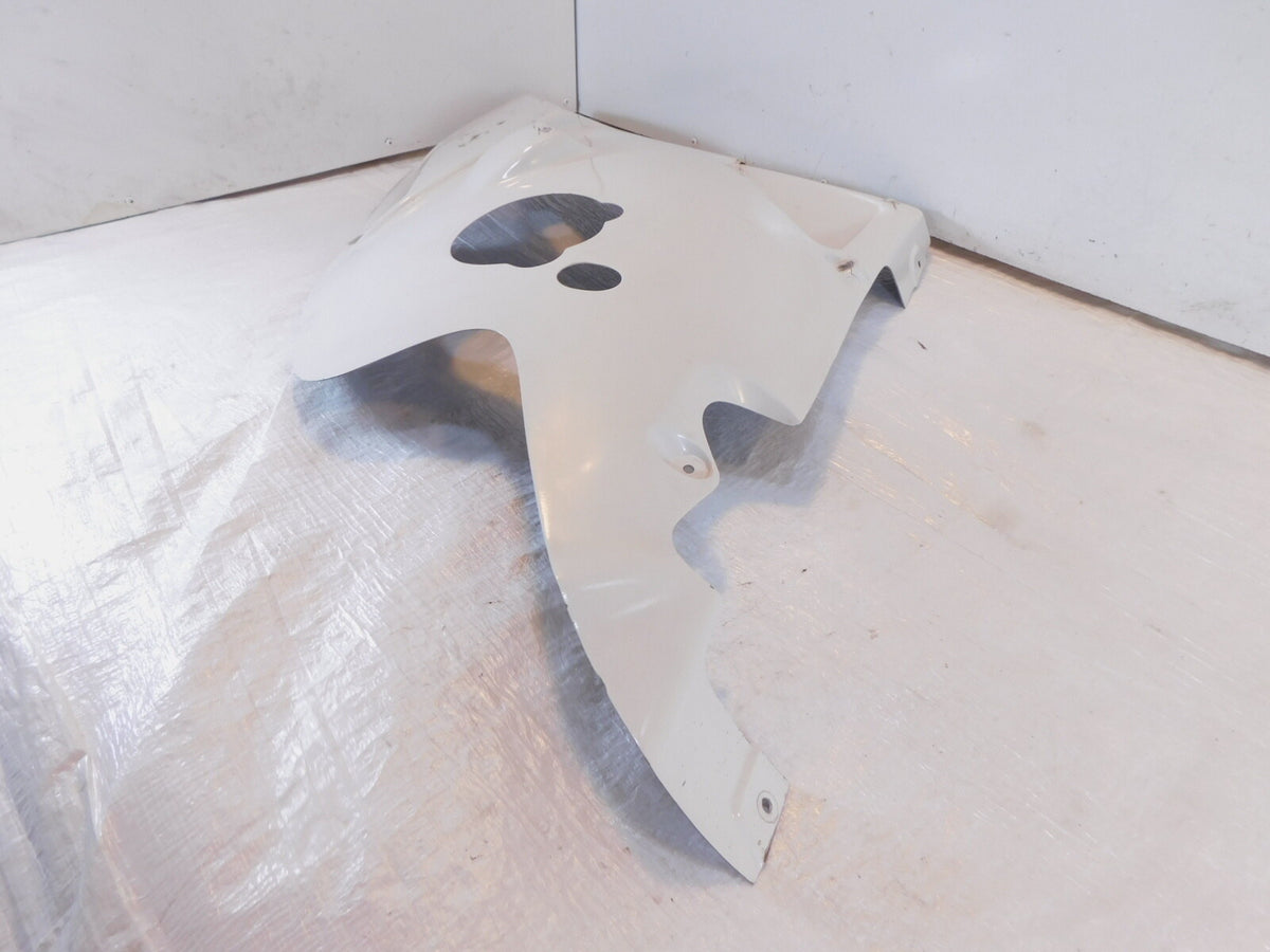 1994 Yamaha FZR600R White Right Lower Fairing Cowl Cowling - Fiberglass - C3 Cycle