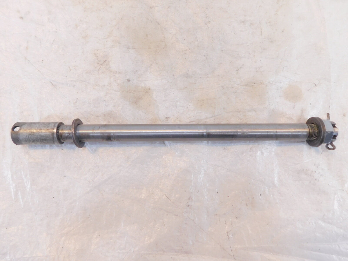 1985-1995 Yamaha V-Max VMX 1200 VMX1200 Silver Rear Wheel Axle Bolt Shaft & Nut - C3 Cycle